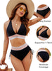 Leila™ - Högmidjad Bikini med Magstöd för Extra Självförtroende