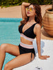 Leila™ - Högmidjad Bikini med Magstöd för Extra Självförtroende