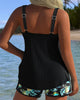 Briseis™ - Blommigt Mönstrat Tankini-set