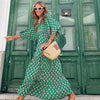 Zandra™ - Boho Klänning Elegant Och Strömlinjeformad