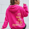 Noa™ - Ledig Långärmad Statement Hoodie