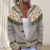 Virelle™ - Lösstickad Chic Cardigan med Mönster