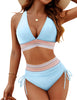 Leila™ - Högmidjad Bikini med Magstöd för Extra Självförtroende