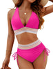 Leila™ - Högmidjad Bikini med Magstöd för Extra Självförtroende