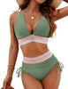 Leila™ - Högmidjad Bikini med Magstöd för Extra Självförtroende