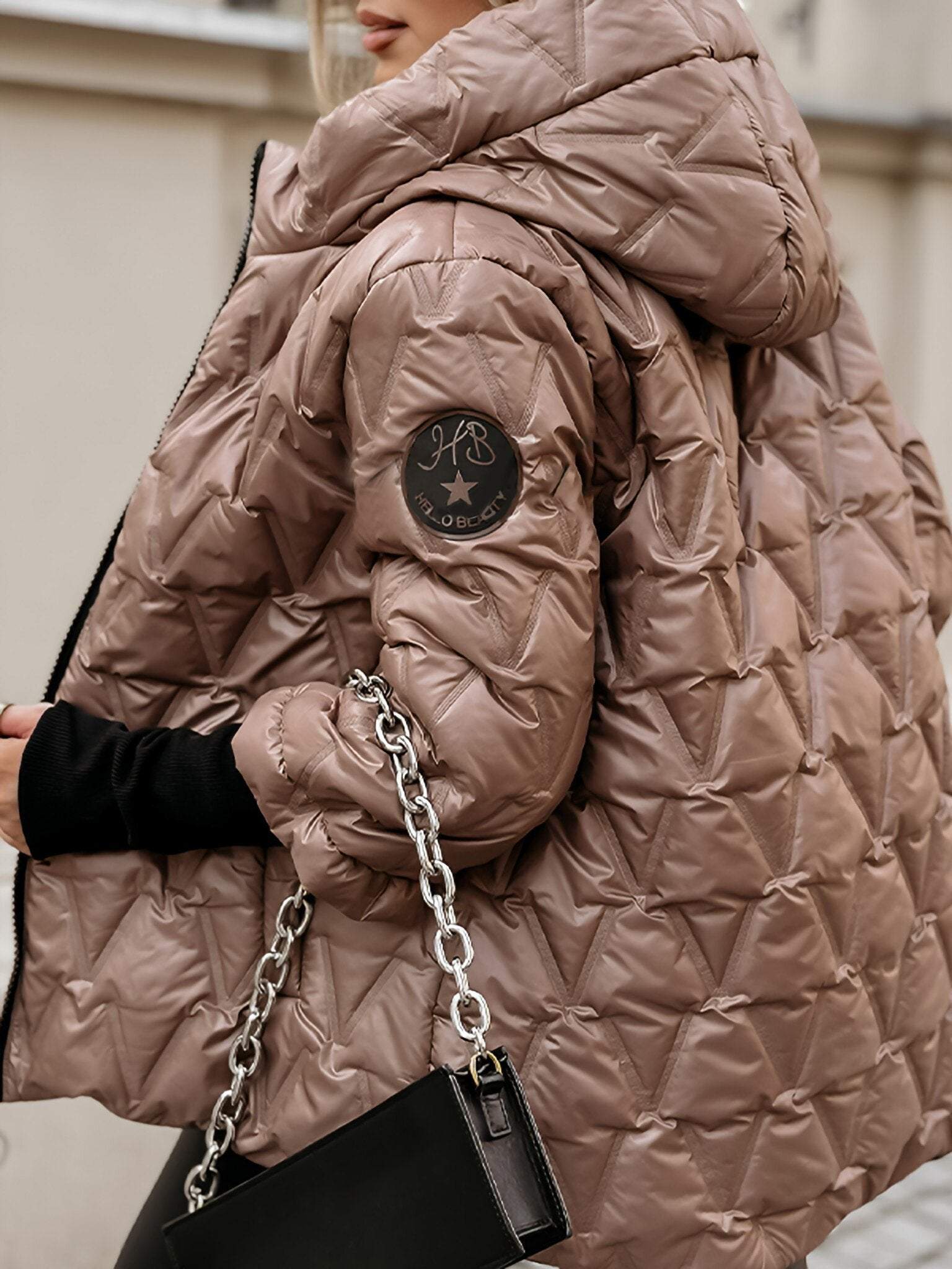Teri™ - Bekväm Quiltad Dunjacka med Huva