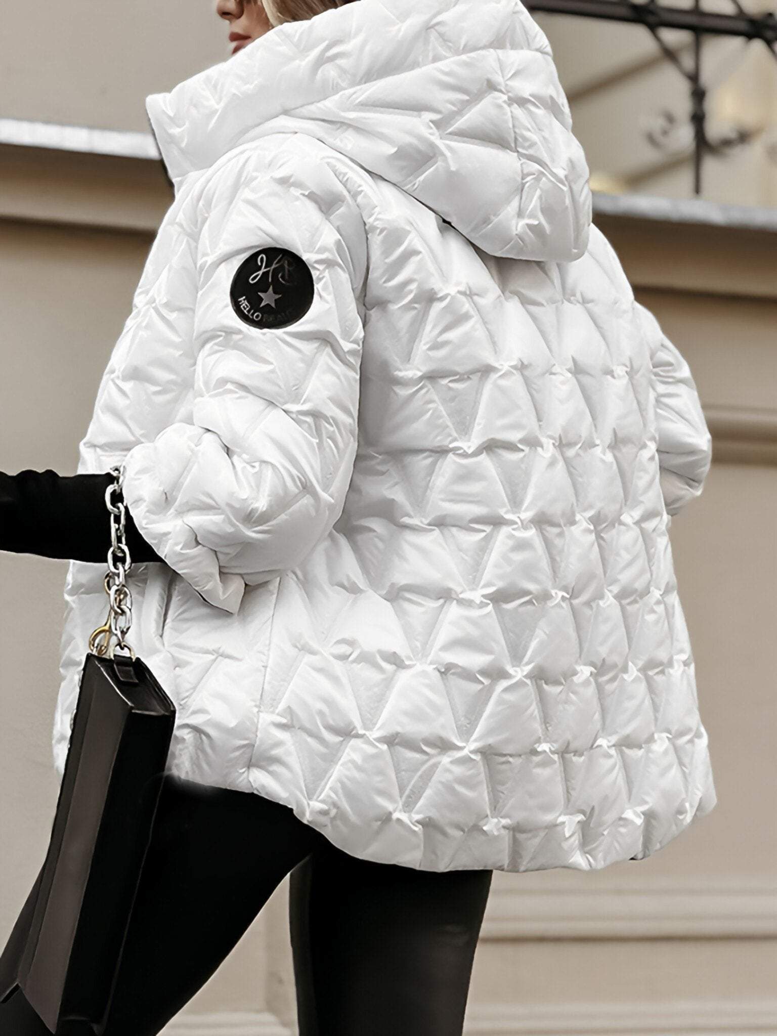 Teri™ - Bekväm Quiltad Dunjacka med Huva