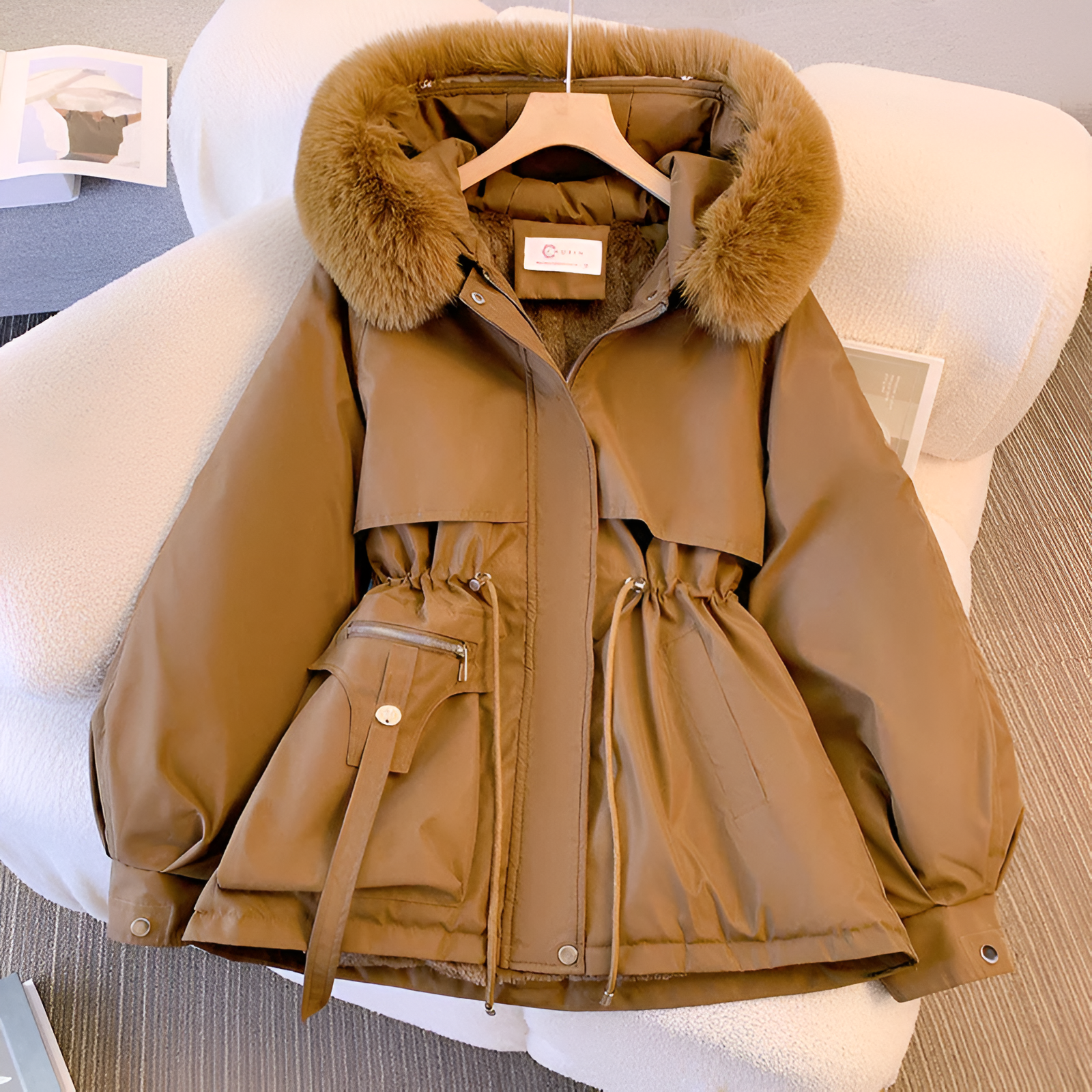 Lumora™ - Elegant & Varm Vinterkappa