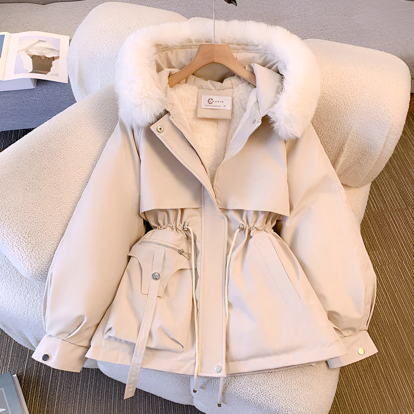 Lumora™ - Elegant & Varm Vinterkappa