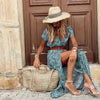 Celeste™ - Luftig & Stilren Boho Maxiklänning