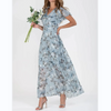 Hailey™ - Kortärmad klänning med blommigt tryck